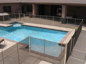 tan and black with gate right angle